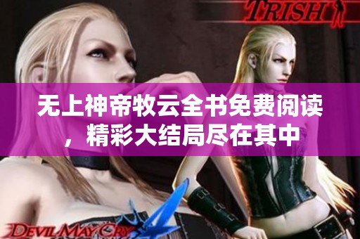 无上神帝牧云全书免费阅读，精彩大结局尽在其中
