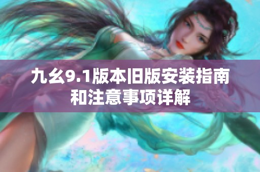 九幺9.1版本旧版安装指南和注意事项详解