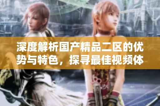 深度解析国产精品二区的优势与特色，探寻最佳视频体验
