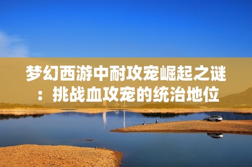 梦幻西游中耐攻宠崛起之谜：挑战血攻宠的统治地位