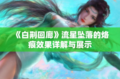 《白荆回廊》流星坠落的烙痕效果详解与展示