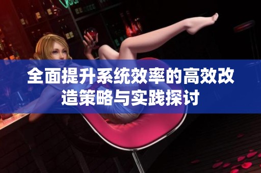 全面提升系统效率的高效改造策略与实践探讨