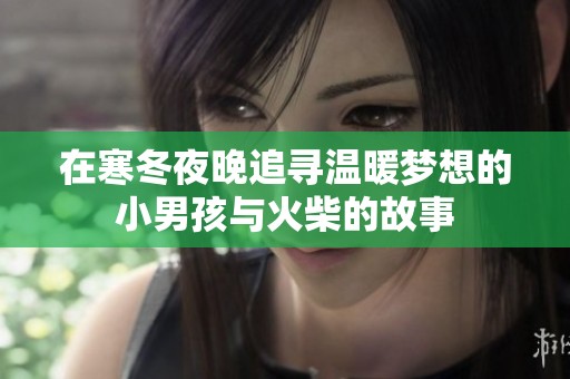 在寒冬夜晚追寻温暖梦想的小男孩与火柴的故事