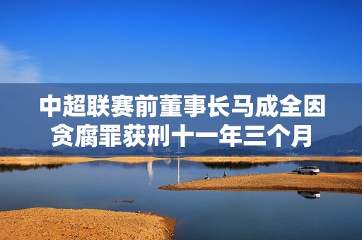 中超联赛前董事长马成全因贪腐罪获刑十一年三个月