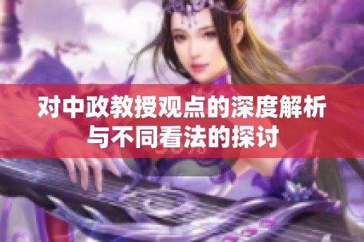 对中政教授观点的深度解析与不同看法的探讨