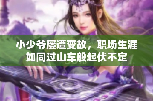 小少爷屡遭变故，职场生涯如同过山车般起伏不定