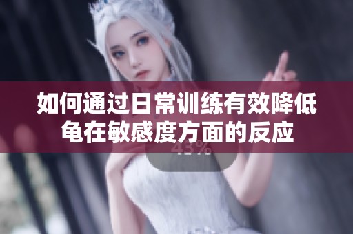 如何通过日常训练有效降低龟在敏感度方面的反应