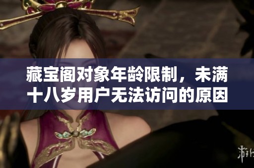 藏宝阁对象年龄限制，未满十八岁用户无法访问的原因分析