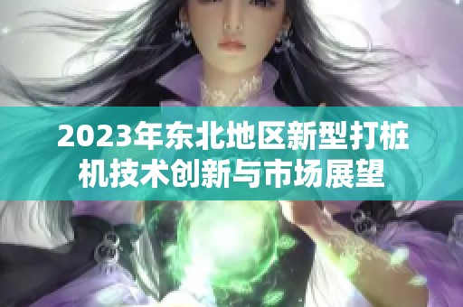 2023年东北地区新型打桩机技术创新与市场展望
