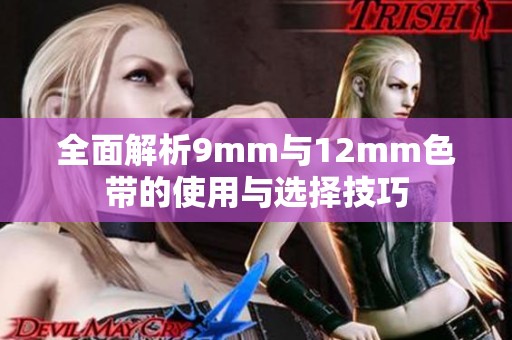 全面解析9mm与12mm色带的使用与选择技巧