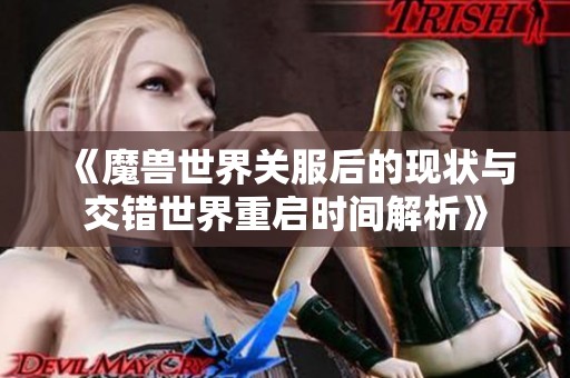 《魔兽世界关服后的现状与交错世界重启时间解析》