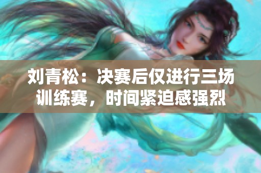 刘青松：决赛后仅进行三场训练赛，时间紧迫感强烈