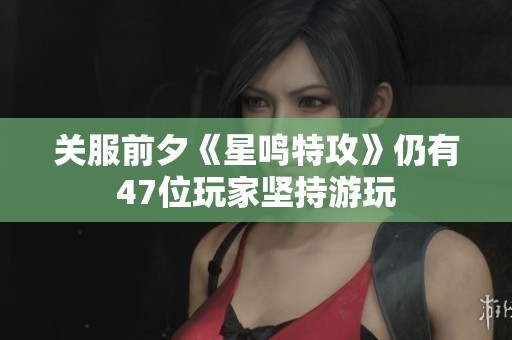 关服前夕《星鸣特攻》仍有47位玩家坚持游玩