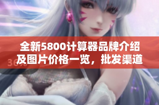 全新5800计算器品牌介绍及图片价格一览，批发渠道详细说明