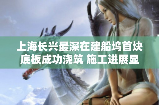 上海长兴最深在建船坞首块底板成功浇筑 施工进展显著