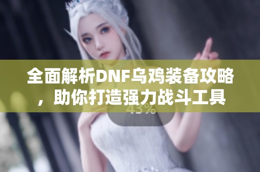 全面解析DNF乌鸡装备攻略，助你打造强力战斗工具