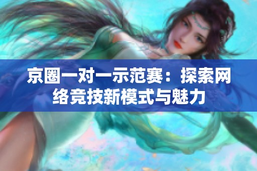 京圈一对一示范赛：探索网络竞技新模式与魅力