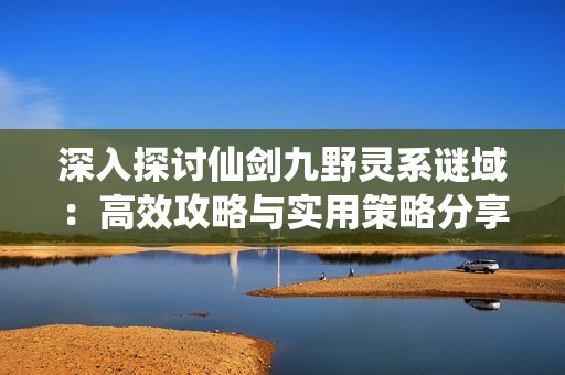 深入探讨仙剑九野灵系谜域：高效攻略与实用策略分享