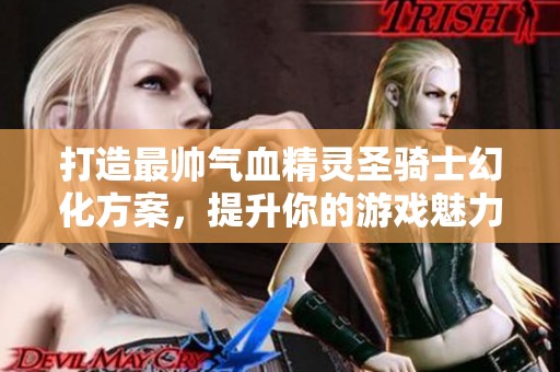 打造最帅气血精灵圣骑士幻化方案，提升你的游戏魅力