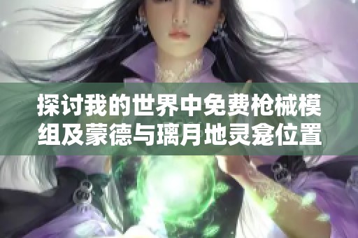 探讨我的世界中免费枪械模组及蒙德与璃月地灵龛位置解析
