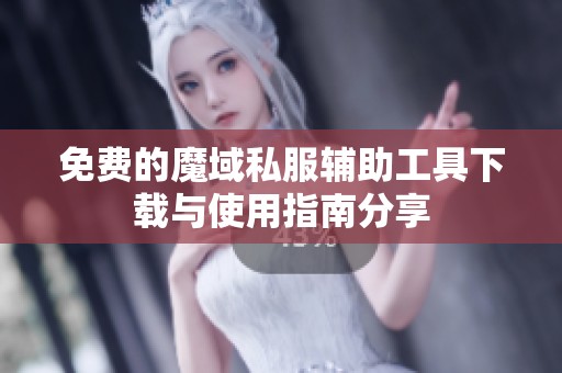 免费的魔域私服辅助工具下载与使用指南分享