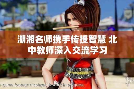 湖湘名师携手传授智慧 北中教师深入交流学习