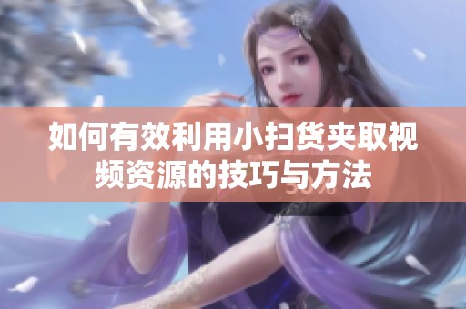 如何有效利用小扫货夹取视频资源的技巧与方法