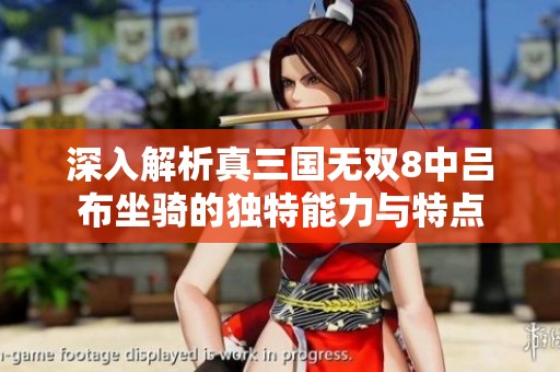 深入解析真三国无双8中吕布坐骑的独特能力与特点