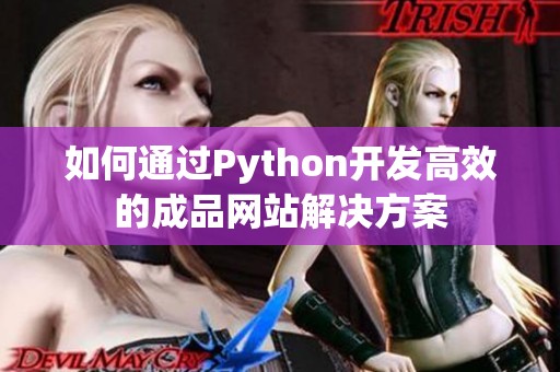 如何通过Python开发高效的成品网站解决方案
