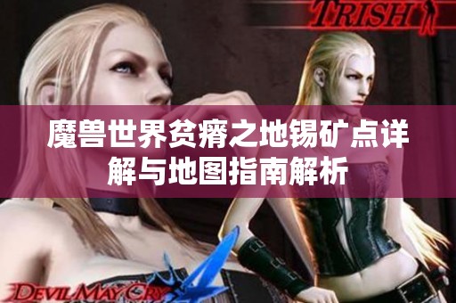 魔兽世界贫瘠之地锡矿点详解与地图指南解析