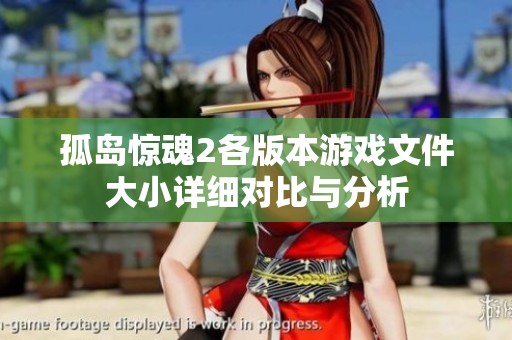 孤岛惊魂2各版本游戏文件大小详细对比与分析