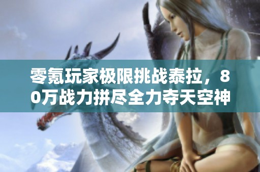 零氪玩家极限挑战泰拉，80万战力拼尽全力夺天空神装
