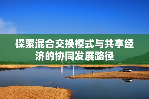 探索混合交换模式与共享经济的协同发展路径