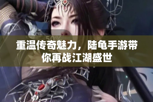 重温传奇魅力，陆龟手游带你再战江湖盛世