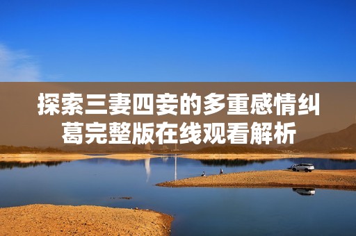探索三妻四妾的多重感情纠葛完整版在线观看解析