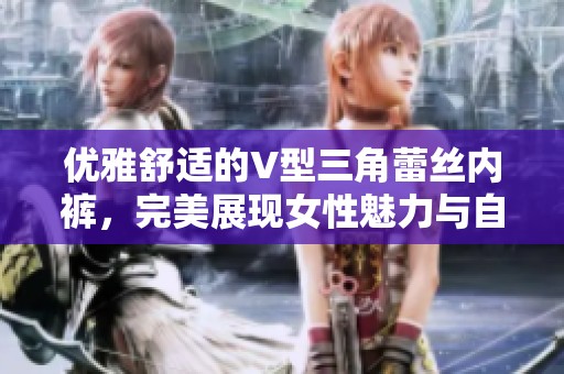 优雅舒适的V型三角蕾丝内裤，完美展现女性魅力与自信