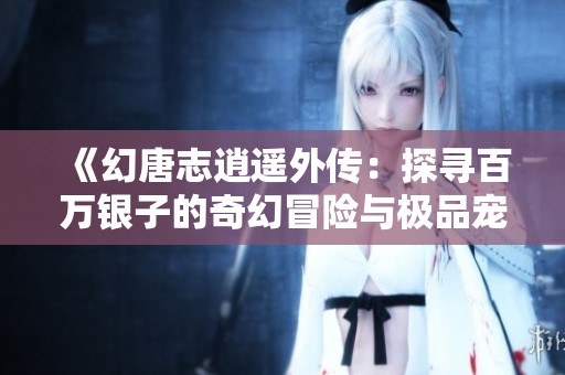 《幻唐志逍遥外传：探寻百万银子的奇幻冒险与极品宠物》