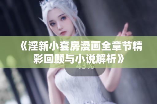 《淫新小套房漫画全章节精彩回顾与小说解析》