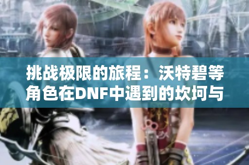 挑战极限的旅程：沃特碧等角色在DNF中遇到的坎坷与成长