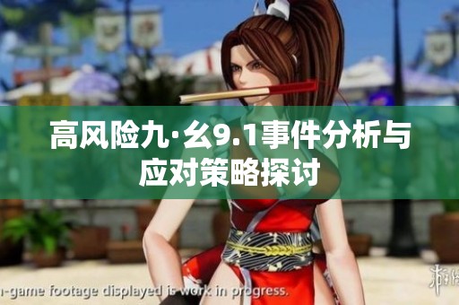 高风险九·幺9.1事件分析与应对策略探讨