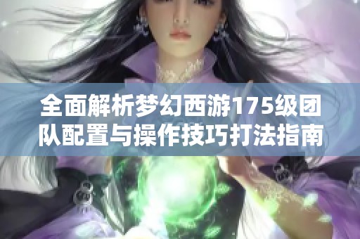 全面解析梦幻西游175级团队配置与操作技巧打法指南