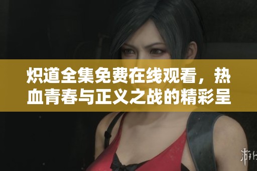 炽道全集免费在线观看，热血青春与正义之战的精彩呈现