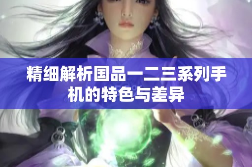 精细解析国品一二三系列手机的特色与差异
