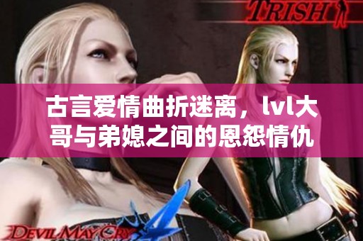 古言爱情曲折迷离，lvl大哥与弟媳之间的恩怨情仇