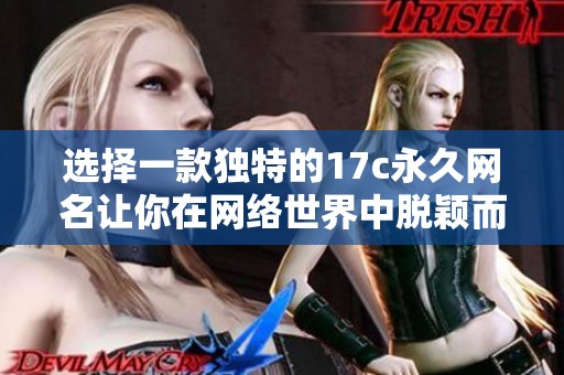 选择一款独特的17c永久网名让你在网络世界中脱颖而出