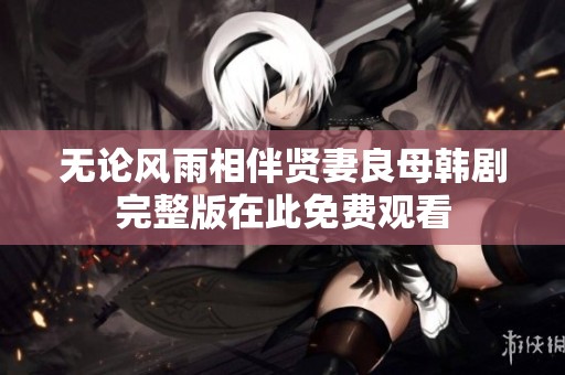无论风雨相伴贤妻良母韩剧完整版在此免费观看