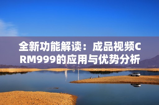 全新功能解读：成品视频CRM999的应用与优势分析