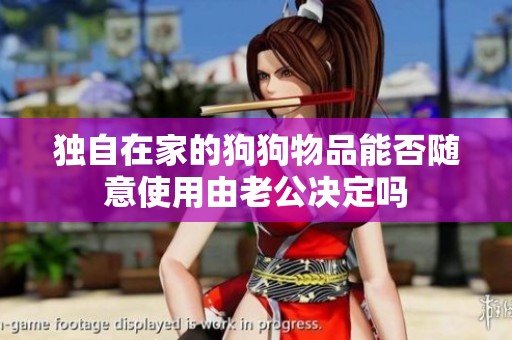 独自在家的狗狗物品能否随意使用由老公决定吗