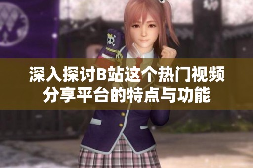 深入探讨B站这个热门视频分享平台的特点与功能