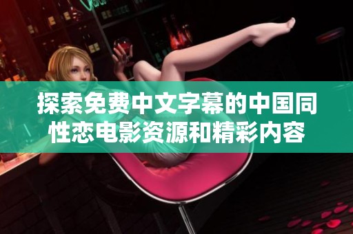 探索免费中文字幕的中国同性恋电影资源和精彩内容